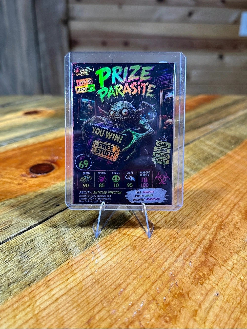 Custom Made Givvy Goblin Card